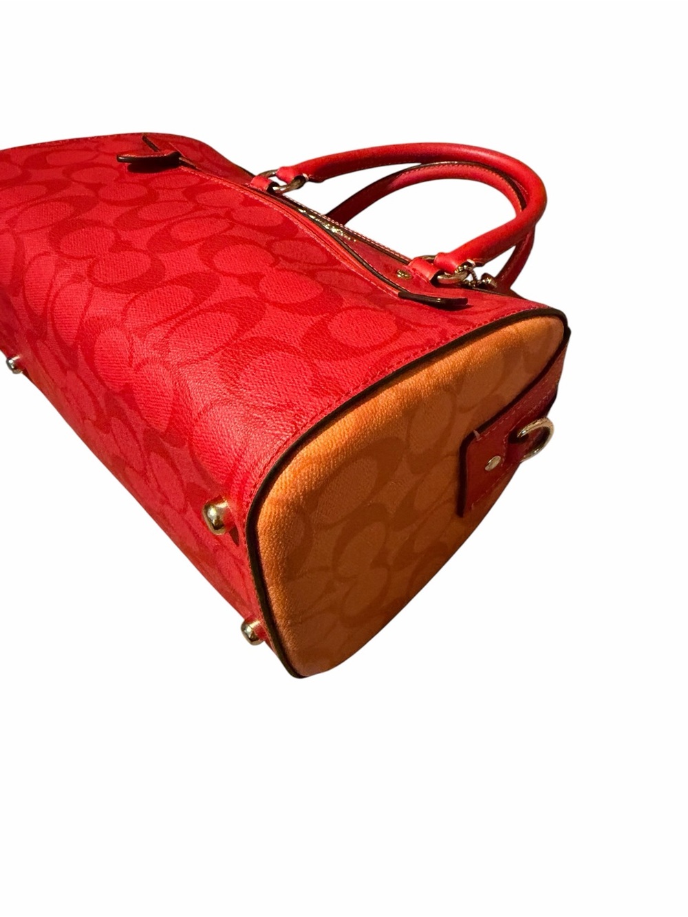 Coach Rowan Satchel In Colorblock - Picture 4 of 10